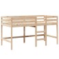 vidaXL Hochbett mit Leiter und Dach 90x200 cm Massivholz Kiefer vidaXL Hochbett mit Leiter und Dach 90x200 cm Massivholz Kiefer