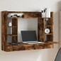 vidaXL Wand-Schreibtisch Räuchereiche 105x48x75 cm Holzwerkstoff vidaXL Wand-Schreibtisch Räuchereiche 105x48x75 cm Holzwerkstoff