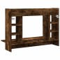 vidaXL Wand-Schreibtisch Räuchereiche 105x48x75 cm Holzwerkstoff vidaXL Wand-Schreibtisch Räuchereiche 105x48x75 cm Holzwerkstoff