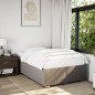 vidaXL Boxspringbett mit Matratze Taupe 120x200 cm Stoff vidaXL Boxspringbett mit Matratze Taupe 120x200 cm Stoff