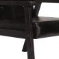 vidaXL Sessel Schwarz Echtleder vidaXL Sessel Schwarz Echtleder