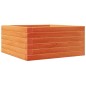 vidaXL Pflanzkübel Wachsbraun 50x50x23 cm Massivholz Kiefer vidaXL Pflanzkübel Wachsbraun 50x50x23 cm Massivholz Kiefer