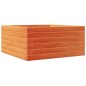 vidaXL Pflanzkübel Wachsbraun 50x50x23 cm Massivholz Kiefer vidaXL Pflanzkübel Wachsbraun 50x50x23 cm Massivholz Kiefer