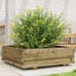 vidaXL Pflanzkübel 80x80x26,5 cm Kiefernholz Imprägniert vidaXL Pflanzkübel 80x80x26,5 cm Kiefernholz Imprägniert