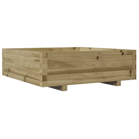 vidaXL Pflanzkübel 80x80x26,5 cm Kiefernholz Imprägniert