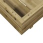 vidaXL Pflanzkübel 80x80x26,5 cm Kiefernholz Imprägniert vidaXL Pflanzkübel 80x80x26,5 cm Kiefernholz Imprägniert