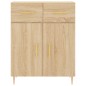 Highboard Sonoma-Eiche 69,5x34x180 cm Holzwerkstoff Highboard Sonoma-Eiche 69,5x34x180 cm Holzwerkstoff