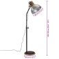 vidaXL Stehleuchte 25 W Vintage Silbern 30x30x100-150 cm E27 vidaXL Stehleuchte 25 W Vintage Silbern 30x30x100-150 cm E27