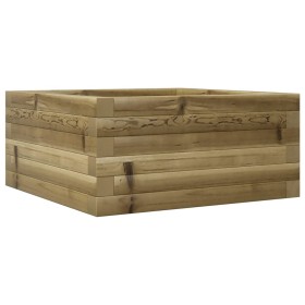 vidaXL Pflanzkübel 50x50x23 cm Kiefernholz Imprägniert