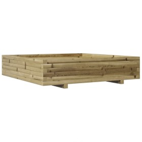 vidaXL Pflanzkübel 110x110x26,5 cm Kiefernholz Imprägniert