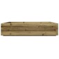 vidaXL Pflanzkübel 110x110x26,5 cm Kiefernholz Imprägniert vidaXL Pflanzkübel 110x110x26,5 cm Kiefernholz Imprägniert