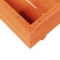 vidaXL Pflanzkübel Wachsbraun 80x80x26,5 cm Massivholz Kiefer vidaXL Pflanzkübel Wachsbraun 80x80x26,5 cm Massivholz Kiefer