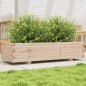 vidaXL Pflanzkübel 110x40x26,5 cm Massivholz Kiefer vidaXL Pflanzkübel 110x40x26,5 cm Massivholz Kiefer