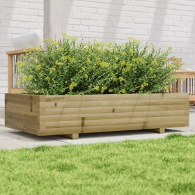 vidaXL Pflanzkübel 110x60x26,5 cm Kiefernholz Imprägniert