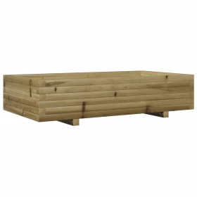 vidaXL Pflanzkübel 110x60x26,5 cm Kiefernholz Imprägniert