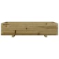 vidaXL Pflanzkübel 110x60x26,5 cm Kiefernholz Imprägniert vidaXL Pflanzkübel 110x60x26,5 cm Kiefernholz Imprägniert