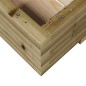 vidaXL Pflanzkübel 110x60x26,5 cm Kiefernholz Imprägniert vidaXL Pflanzkübel 110x60x26,5 cm Kiefernholz Imprägniert
