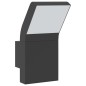 vidaXL LED-Außenwandleuchten 2 Stk. Schwarz Aluminiumdruckguss vidaXL LED-Außenwandleuchten 2 Stk. Schwarz Aluminiumdruckguss