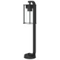 vidaXL Wegeleuchten 3 Stk. Schwarz 60 cm Edelstahl vidaXL Wegeleuchten 3 Stk. Schwarz 60 cm Edelstahl