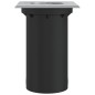 vidaXL Bodeneinbauleuchte Quadratisch Schwarz 10,5x10,5cm Aludruckguss vidaXL Bodeneinbauleuchte Quadratisch Schwarz 10,5x10,5cm Aludruckguss