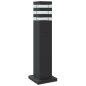 vidaXL Wegeleuchte mit Bewegungsmelder Schwarz 50 cm Aluminium vidaXL Wegeleuchte mit Bewegungsmelder Schwarz 50 cm Aluminium