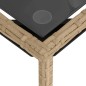 vidaXL 3-tlg. Garten-Sofagarnitur mit Kissen Beige Poly Rattan vidaXL 3-tlg. Garten-Sofagarnitur mit Kissen Beige Poly Rattan
