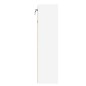 vidaXL Vitrinenschrank Weiß 100x15x58 cm Holzwerkstoff vidaXL Vitrinenschrank Weiß 100x15x58 cm Holzwerkstoff
