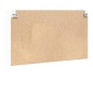 vidaXL Vitrinenschrank Weiß 100x15x58 cm Holzwerkstoff vidaXL Vitrinenschrank Weiß 100x15x58 cm Holzwerkstoff