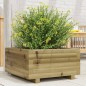 vidaXL Pflanzkübel 50x50x26,5 cm Kiefernholz Imprägniert vidaXL Pflanzkübel 50x50x26,5 cm Kiefernholz Imprägniert