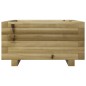 vidaXL Pflanzkübel 50x50x26,5 cm Kiefernholz Imprägniert vidaXL Pflanzkübel 50x50x26,5 cm Kiefernholz Imprägniert