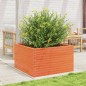 vidaXL Pflanzkübel Wachsbraun 80x80x45,5 cm Massivholz Kiefer vidaXL Pflanzkübel Wachsbraun 80x80x45,5 cm Massivholz Kiefer