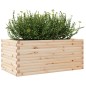 vidaXL Pflanzkübel 110x60x45,5 cm Massivholz Kiefer vidaXL Pflanzkübel 110x60x45,5 cm Massivholz Kiefer