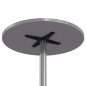 vidaXL Outdoor-Bartisch Höhenverstellbar Ø59,5x70/109,5 cm Aluminium vidaXL Outdoor-Bartisch Höhenverstellbar Ø59,5x70/109,5 cm Aluminium