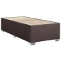 vidaXL Bettgestell Dunkelbraun 80x200 cm Stoff vidaXL Bettgestell Dunkelbraun 80x200 cm Stoff