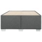 vidaXL Bettgestell Dunkelgrau 120x190 cm Stoff vidaXL Bettgestell Dunkelgrau 120x190 cm Stoff