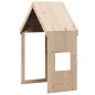 vidaXL Hochbett mit Leiter und Dach 90x190 cm Massivholz Kiefer vidaXL Hochbett mit Leiter und Dach 90x190 cm Massivholz Kiefer