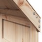 vidaXL Hochbett mit Leiter und Dach 90x190 cm Massivholz Kiefer vidaXL Hochbett mit Leiter und Dach 90x190 cm Massivholz Kiefer