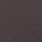 vidaXL Bettgestell Dunkelbraun 100x200 cm Stoff vidaXL Bettgestell Dunkelbraun 100x200 cm Stoff