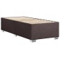 vidaXL Bettgestell Dunkelbraun 90x190 cm Stoff vidaXL Bettgestell Dunkelbraun 90x190 cm Stoff