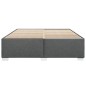 vidaXL Bettgestell ohne Matratze Dunkelgrau 180x200 cm Stoff vidaXL Bettgestell ohne Matratze Dunkelgrau 180x200 cm Stoff