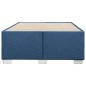 vidaXL Bettgestell Blau 120x200 cm Stoff vidaXL Bettgestell Blau 120x200 cm Stoff