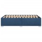 vidaXL Bettgestell Blau 120x200 cm Stoff vidaXL Bettgestell Blau 120x200 cm Stoff