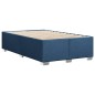 vidaXL Bettgestell Blau 120x200 cm Stoff vidaXL Bettgestell Blau 120x200 cm Stoff