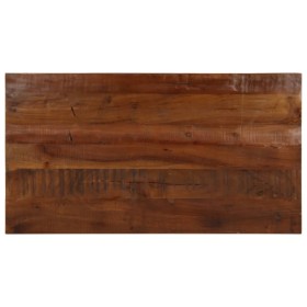 vidaXL Tischplatte 100x70x3,8 cm Rechteckig Altholz Massiv