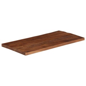 vidaXL Tischplatte 100x70x3,8 cm Rechteckig Altholz Massiv