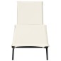 vidaXL Sonnenliege mit Auflage Schwarz Poly-Rattan vidaXL Sonnenliege mit Auflage Schwarz Poly-Rattan
