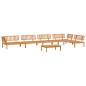 vidaXL 6-tlg. Garten-Sofagarnitur aus Paletten Massivholz Akazie vidaXL 6-tlg. Garten-Sofagarnitur aus Paletten Massivholz Akazie