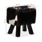 vidaXL Hocker Echtes Ziegenfell 40x30x45 cm vidaXL Hocker Echtes Ziegenfell 40x30x45 cm