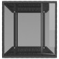 vidaXL 3-tlg. Bistro-Set mit Kissen Schwarz Poly Rattan vidaXL 3-tlg. Bistro-Set mit Kissen Schwarz Poly Rattan