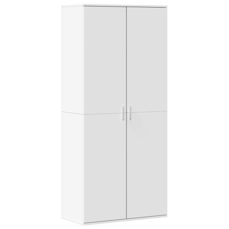 vidaXL Schuhschrank Weiß 80×39×178 cm Holzwerkstoff